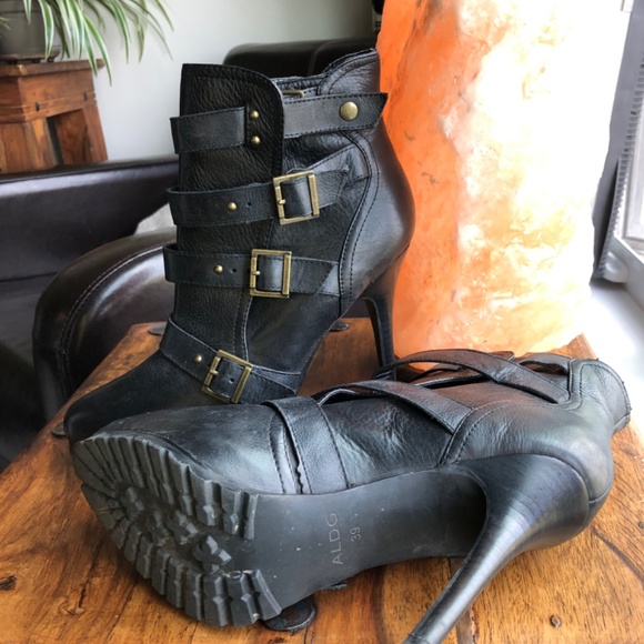 Punky High Heel Boots - Picture 3 of 3